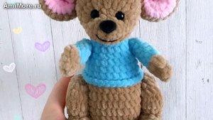 Амигуруми: схема Крошка Ру. Игрушки вязаные крючком - Free crochet patterns.