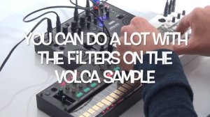 Korg Volca Mix, FM, Sample piano house jam