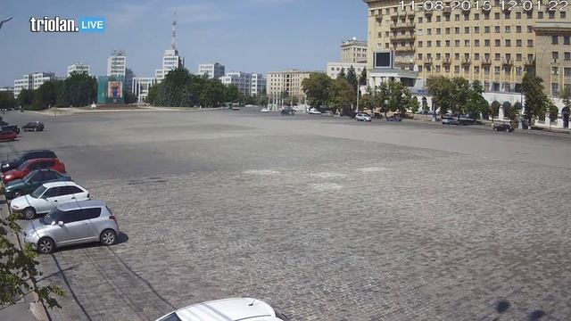 Triolan.Live - Харьков, площадь Свободы (11-08-2015) смотреть онлайн
