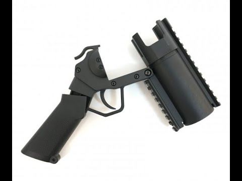 Обзор страйкбольного пистолетного гранатомета М52 cyma "Мушкетон" смотреть онлайн