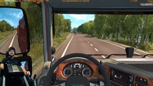 Это Суровая Россия детка - Euro Truck Simulator 2 на руле Fanatec ClubSport