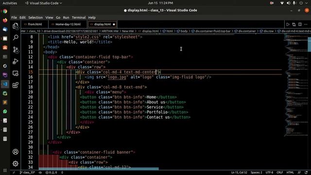 Web Design With Bootstrap 5 | Class - 13 | Part-2 (Problem solving) смотреть онлайн