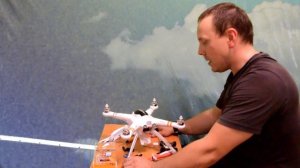 Краш тэст квадрокоптера Walkera QR X350 PRO
