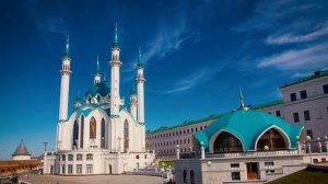 Казанский кремль в 4К. Мечеть Кул-Шариф в 4К. Город Казань в 4К. Съёмка с квадрокоптера