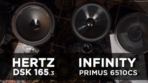 HERTZ DSK 165.3 vs Infinity PR6510cs