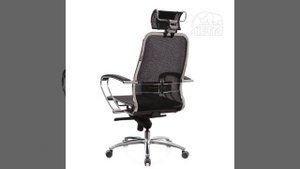 Офисное кресло Метта Samurai S-2.04, Сетка, черный плюс