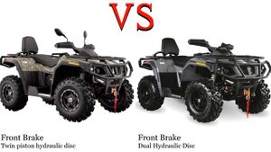 Hisun Tactic 750 EPS vs Hisun Tactic 550 EPS Test specification comparison