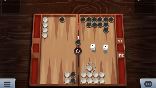 Игра - Нарды короткие - Победа !!!   Game - backgammon short - Victory !!!   2021.01.05   10-00