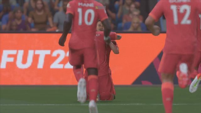 FIFA 22 PS5 - Thiago stunning goal from way out смотреть онлайн