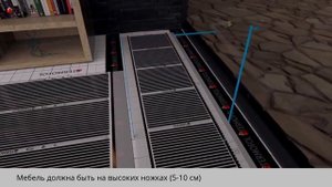 Инфракрасный теплый пол Монтаж, укладка и подключение пленочного пола.