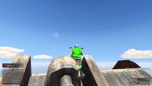 ГОНКИ GTA 5 - КАК ЛЕТАТЬ НА МОТОЦИКЛЕ?!