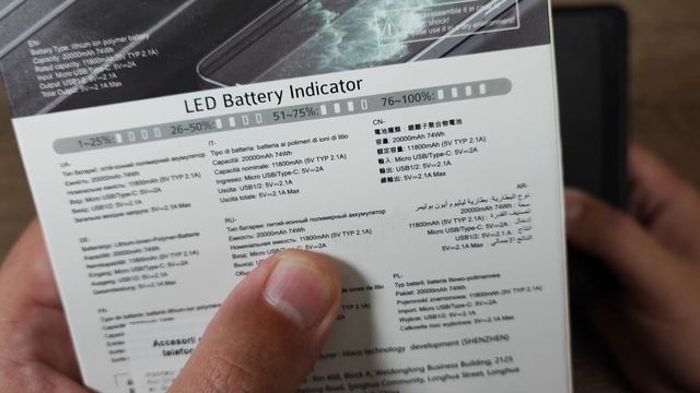 Обзор HOCO J91A 20000mAh Power Bank ► простой внешний аккумулятор с Type-C! смотреть онлайн