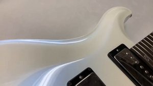 Paul Reed Smith Custom 24 - Pearl White paint by Sims Guitar Refinishing