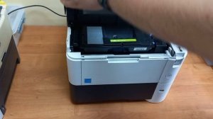 Демонстрация работы принтера Kyocera ECOSYS P3050dn (S/N: VLZ7712067)