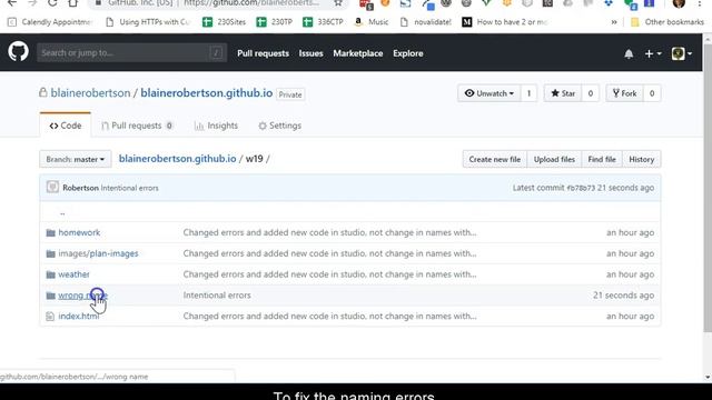 Renaming Folder And File Names On Github
