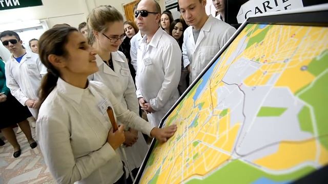 Тактильная карта города для слепых смотреть онлайн