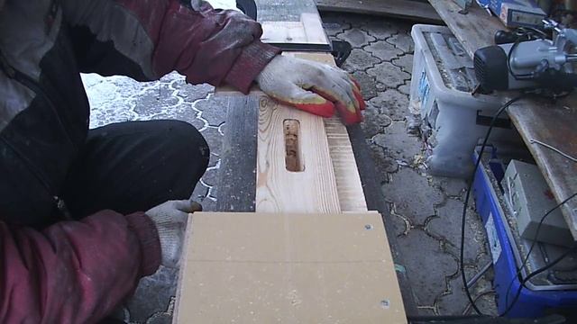 Закрытый паз. Ручной фрезер  + Сверло Форстнера