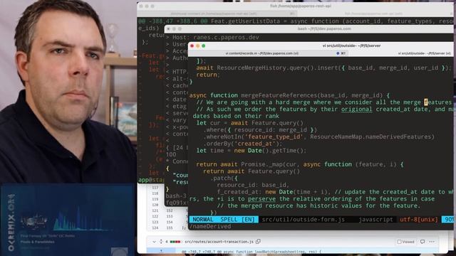 Live at Work: Public API CRUD #8 (now on to the boring stuff - WIN!) !node !vim смотреть онлайн