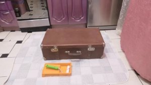 Новинки Fix prie. Переделка старого чемодана в туалетный столик.