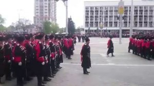 парад казаков