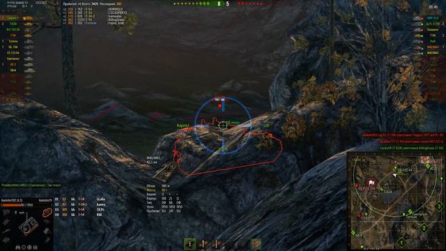 Тактика Leopard 1 на карте Карелия -- Штурм.
