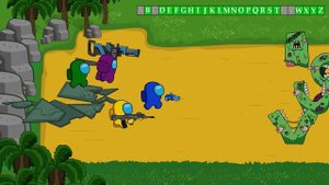 AMONG US vs. ABC Lore MONSTERS