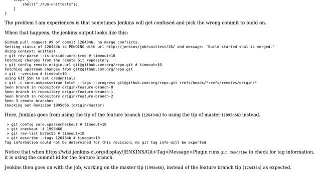 DevOps & SysAdmins: Jenkins github pull request builder picks wrong commit (2 Solutions!!)