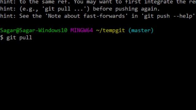 Push rejected in git смотреть онлайн