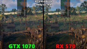 GTX 1070 VS RX 570 IN 2021