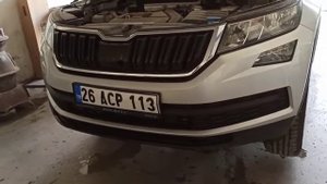Škoda Kodiag замена передней решётки
