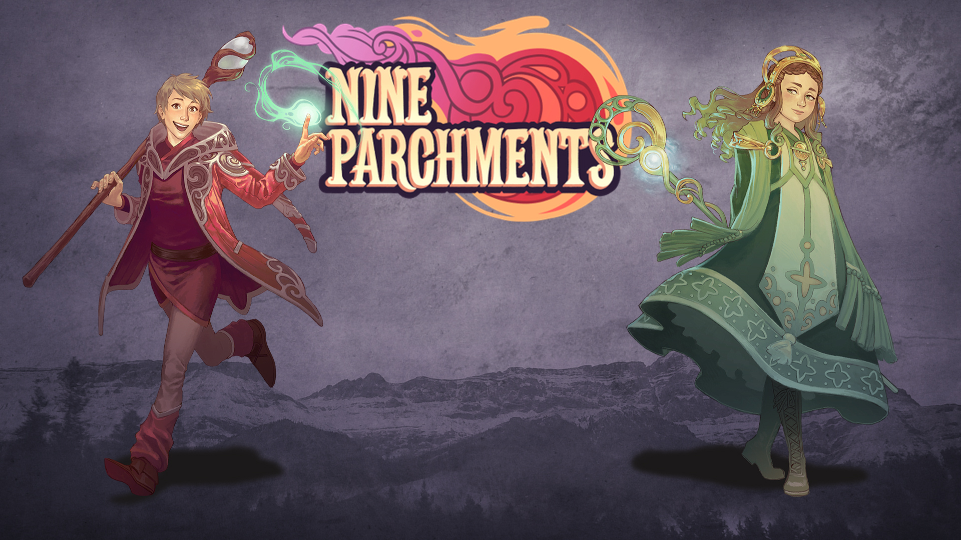 Прохождение Nine Parchments - Часть 1 (кооператив)