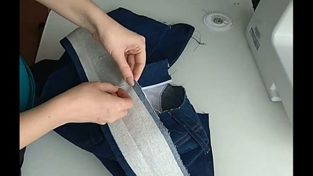 МК. Джинсы. Пояс и шлевки смотреть онлайн