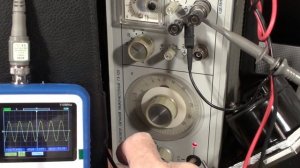 Проверка карманного осциллографа FNIRSI 1C15 генератором частоты после покупки на Али