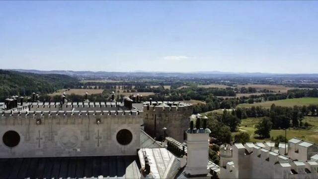 Чехия. Замок Глубока над Влтавой. смотреть онлайн