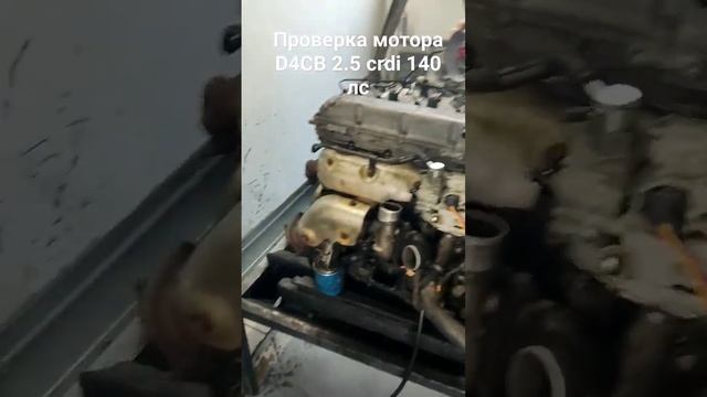 проверка двс 2.5 crdi  d4cb 140 лс