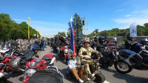 Московский мотофест ультра модный байк!