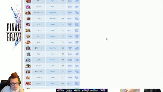 ANALYSE MAJIN FINA - Final Fantasy BRAVE EXVIUS FR HD смотреть онлайн