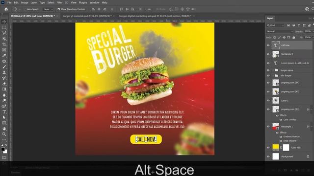 Social Media Post Design In PHOTOSHOP for Digital Marketing & SMM