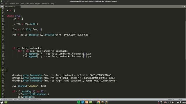 Live Emoji | deep learning project | #1 data collection | source code