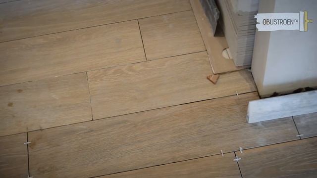Мастер-класс укладки керамогранита на пол