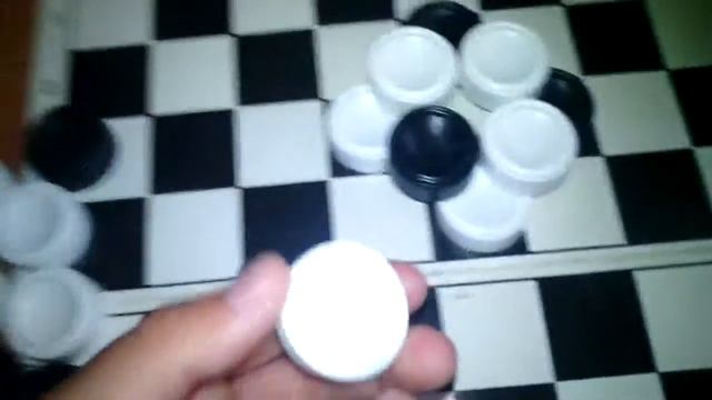 Как сделать цветок из шашек DIY смотреть онлайн