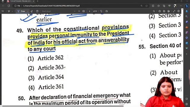 Chhattisgarh Judiciary Prelims 2023 | CG PCS J Exam | Previous Year Question Paper | Divyanshi Ma’a