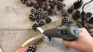 DIY Как Сделать Елочку из Шишек Своими руками ЭКО Материал | Новогодние поделки
