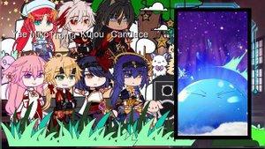 Genshin impact react to rimuru tempest as New Traveler | that time i got reincarnated as a slime