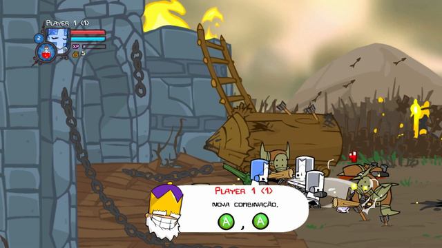 Castle Crashers - Meu Castelo - Gameplay - PT-BR 4k - #1 смотреть онлайн