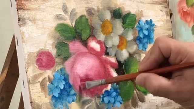 Se você quer APRENDER tudo sobre a PINTURA de ROSAS e FLORAIS, então ASSISTA esse vídeo. смотреть онлайн
