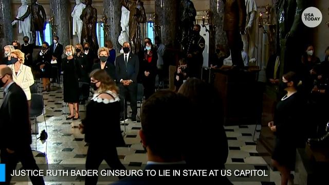 Justice Ruth Bader Ginsburg to lie in state at U.S. Capitol | USA TODAY смотреть онлайн