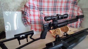 KORSAR KrugerGun PCP, сравнение размеров с КИТ Крюгера С-1
