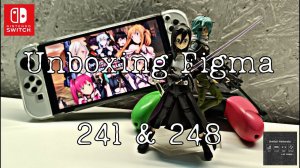 Sword art Online - Unboxing Figma 241 & 248