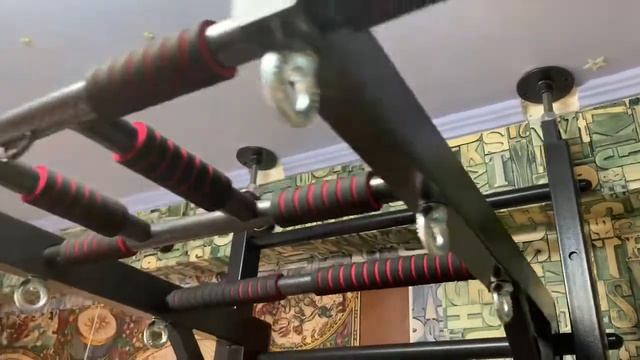 Установка шведской стенки враспор турник Рукоход, Брусья-Пресс и скамья смотреть онлайн